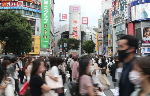日本東京 日本疫情 東京疫情 ▲(圖/美聯社/達志影像)