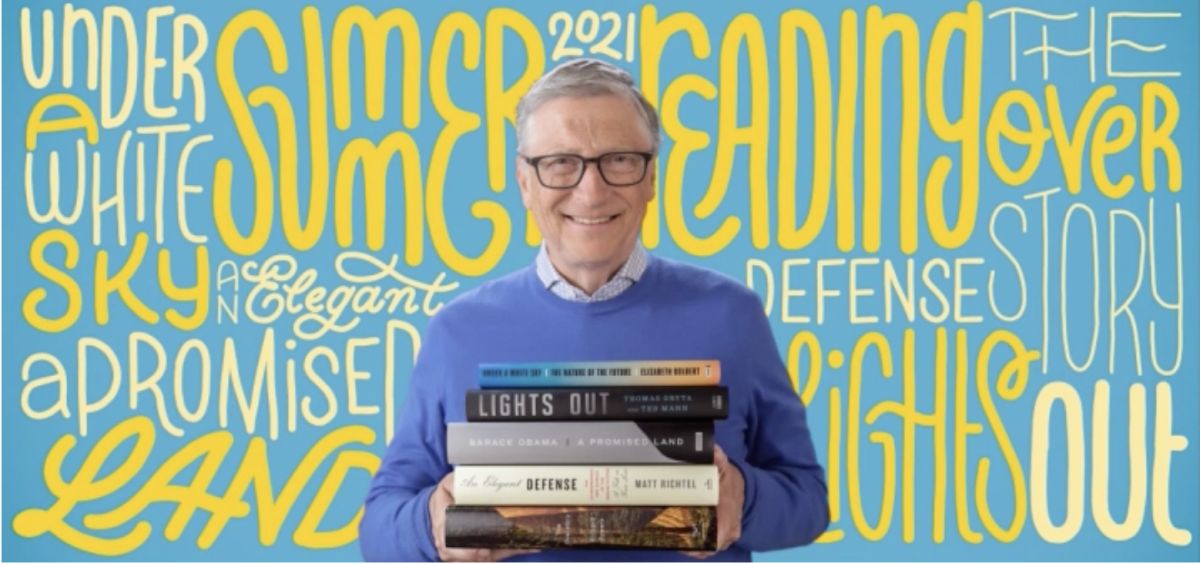 ▲比爾蓋茲延續往年傳統，分享夏日閱讀清單。（圖／翻攝自Gates Notes）