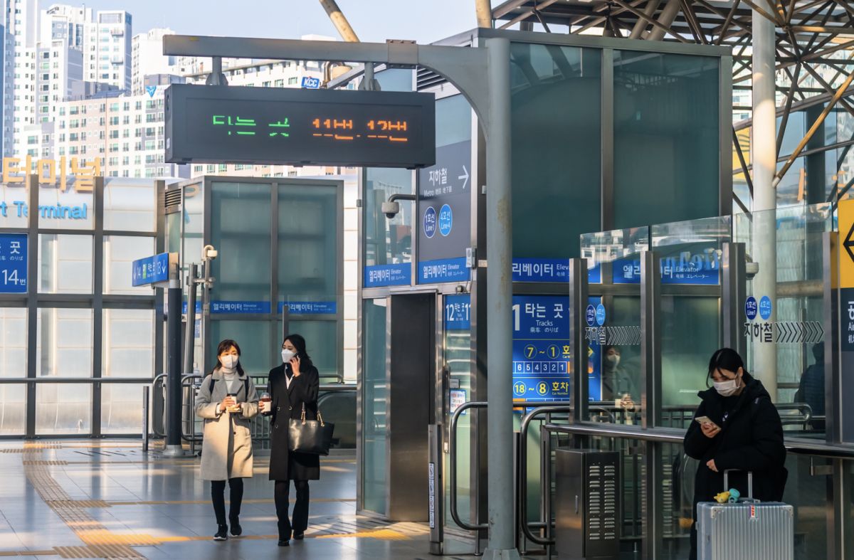 ▲南韓疫情示意圖。（圖／shutterstock）