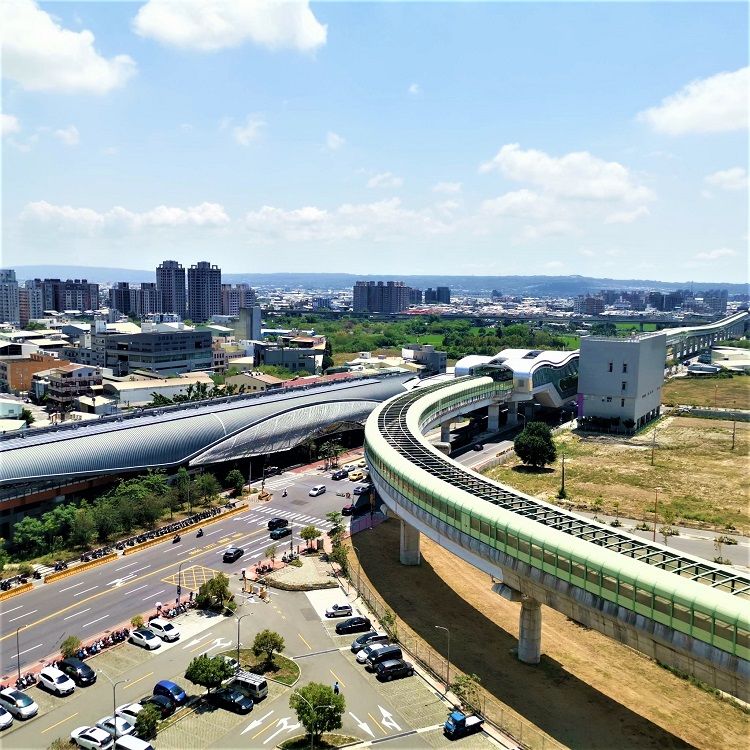 ▲台中綠線捷運通車，沿線18站近幾年房價全面走揚。（圖／建商提供）