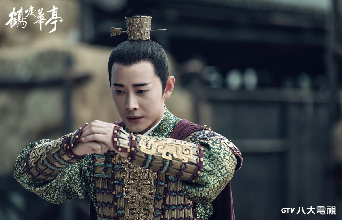 ▲羅晉「悲情太子」鬥王位，7個月拍攝期累癱。（圖／八大）