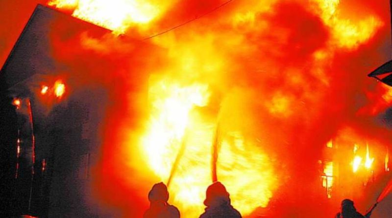 ▲河南商丘一間武術館，25日凌晨發生大火，造成18人死亡、16人輕重傷的慘劇。（圖／翻攝自搜狐）