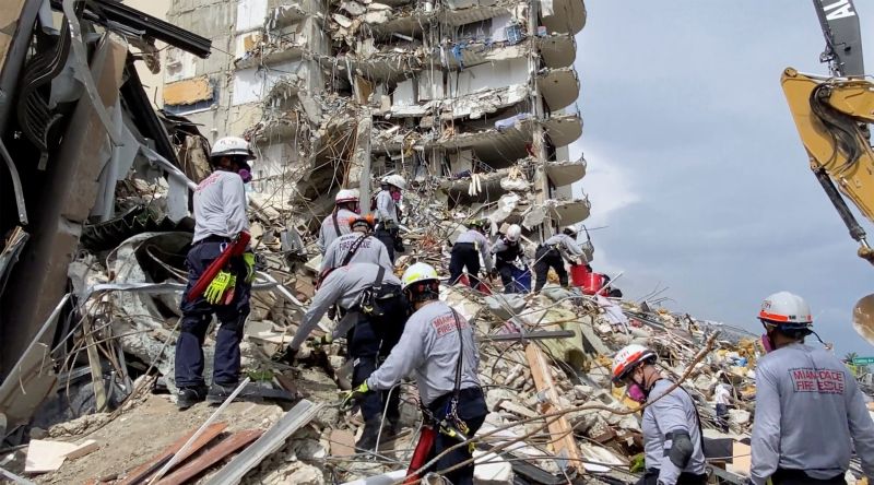 佛州大樓倒塌首位罹難者身分確認　非台裔人士
