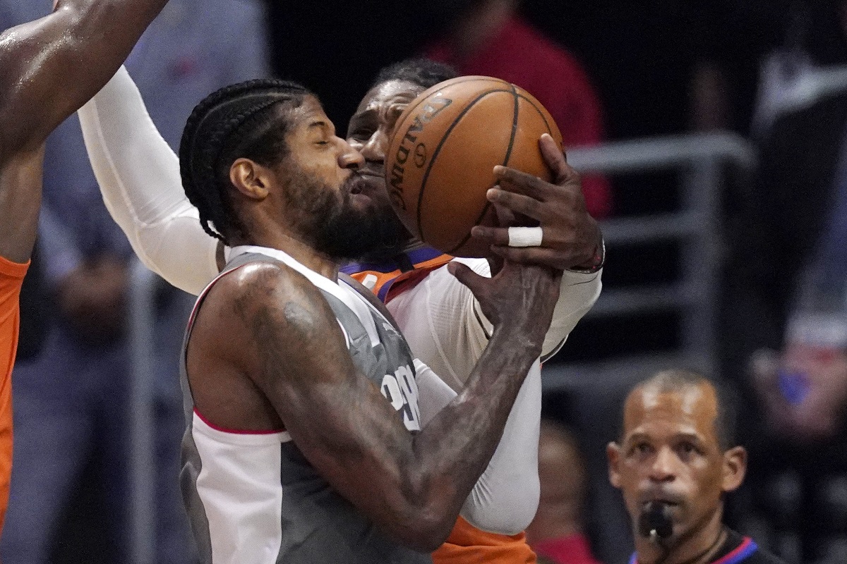 ▲Paul George上籃。（圖／美聯社／達志影像）