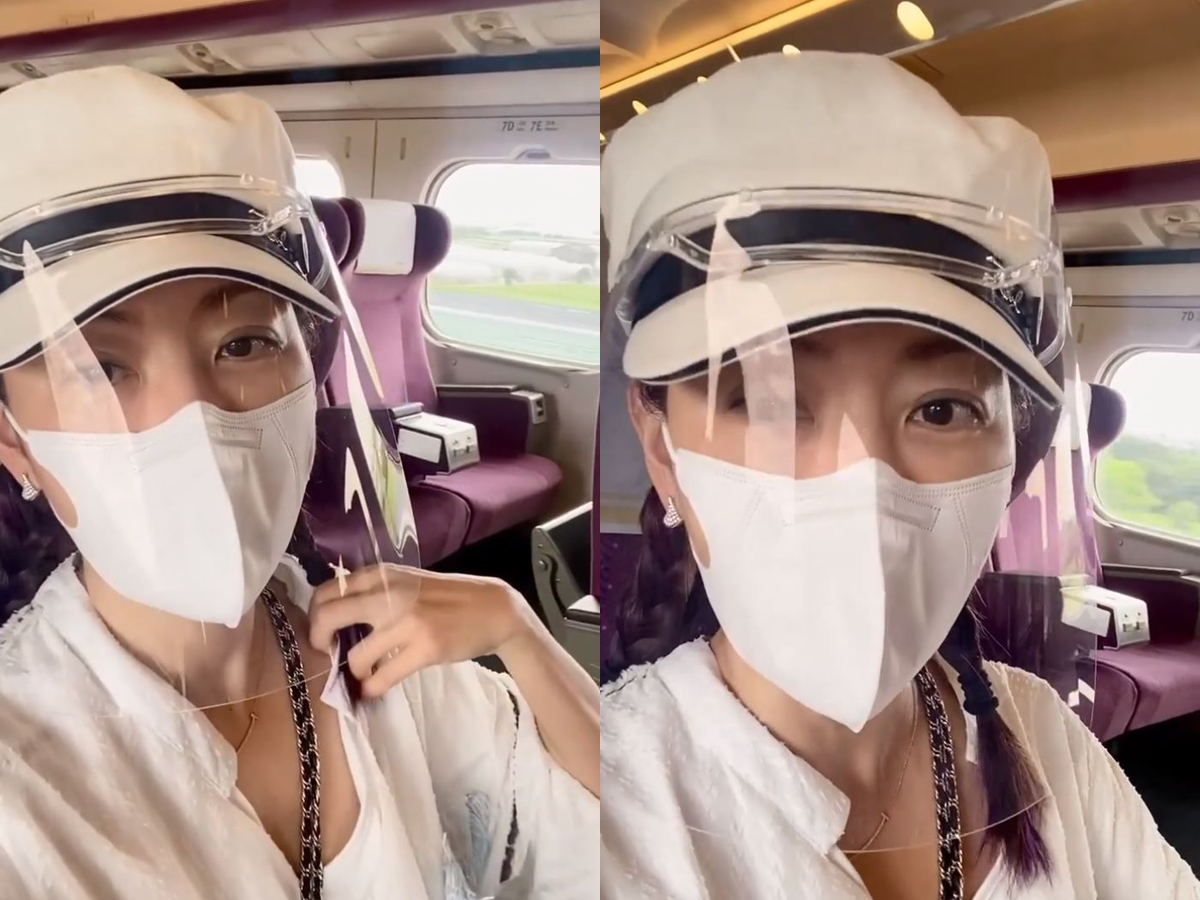 ▲賈永婕趕往屏東送PAPR。（圖／翻攝賈永婕的跑跳人生臉書）