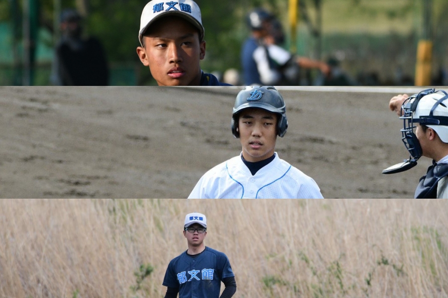 ▲郁文館台將三劍客上至下何恭慶、郭家樺、何恭旭。（圖／何信標提供）