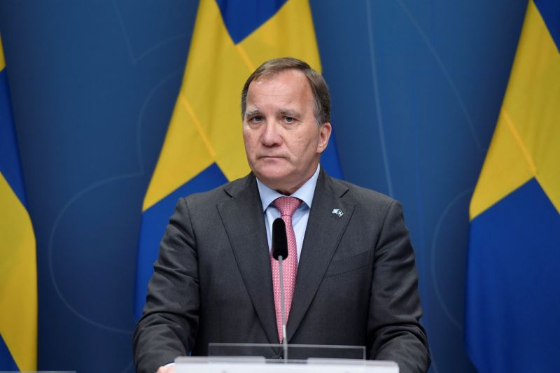 ▲瑞典國會上週表決通過對總理勒夫文（Stefan Lofven）的不信任案後，他今日宣布辭職，成為瑞典史上首位因不信任案下台的總理。國會議長將開始協商繼任總理的人選。（圖／美聯社／達志影像）