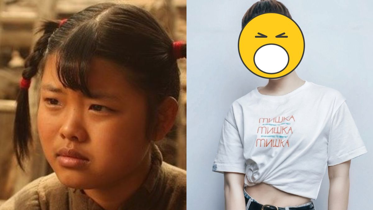 ▲王莎莎從「最醜童星」蛻變成美少女，近照令人驚艷。（圖／櫛比鱗、王莎莎微博）