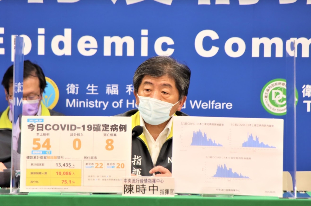 ▲指揮中心指揮官陳時中指出，針對屏東印度病種病毒群聚案例又增加一人，為因開刀需求而篩檢確診的枋寮果農案14734。（圖／指揮中心提供）