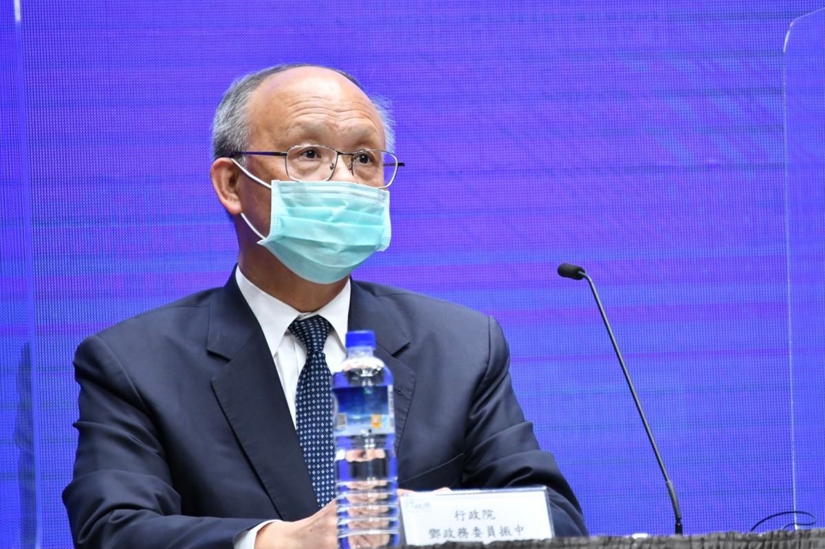 ▲行政院政委鄧振中在APEC部長級實體會議期間，與美國貿易代表戴琪會晤。（圖／行政院提供）