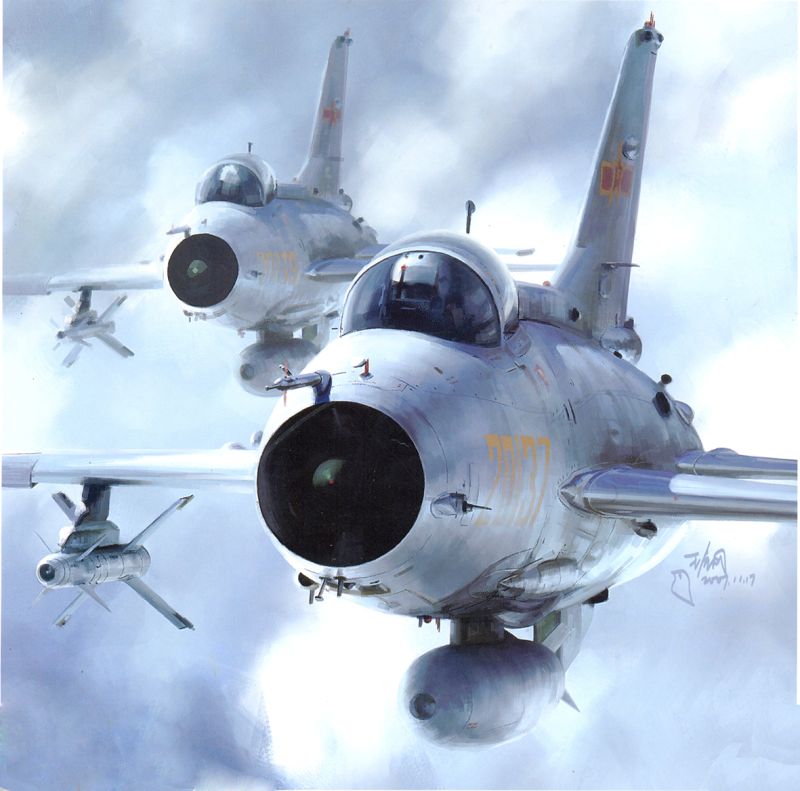 ▲共軍殲7戰機。(圖/成都飛機公司)
