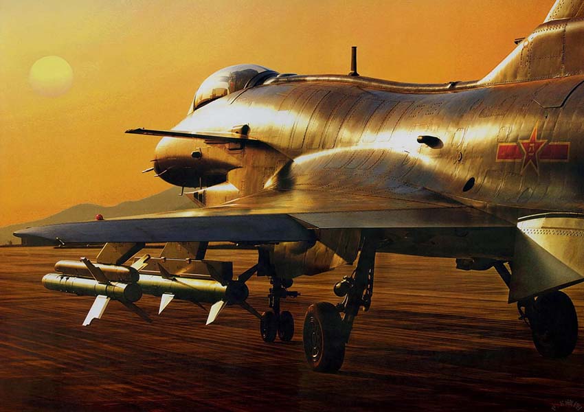 ▲印軍「飆風」戰機遭巴基斯坦的中國製殲10戰機擊落。(資料照／成都飛機公司)