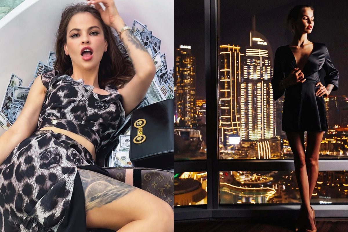 ▲俄羅斯超狂山寨名媛爆紅，遭批長相普通卻攻下首富。（圖／翻攝自Instagram／＠gosudarynia_rybka）