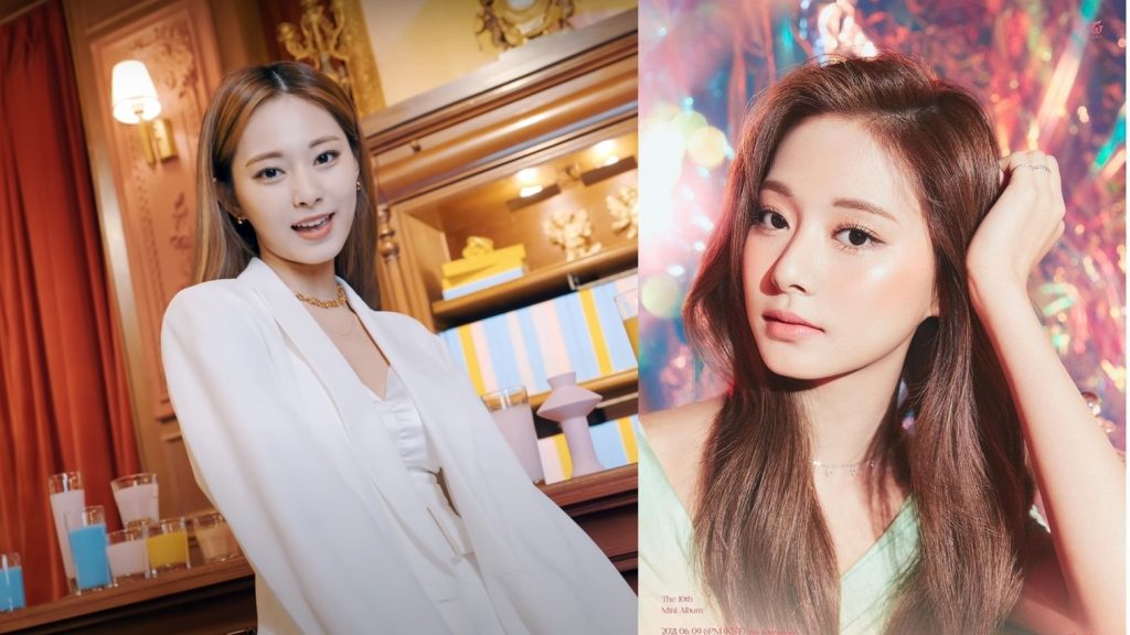 ▲子瑜翻唱泰勒絲的《ME!》，好歌喉、性感樣貌不私藏。（圖／TWICE YouTube、IG）