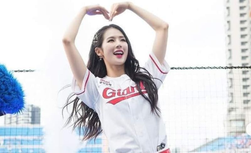 ▲Park Qiliang, the goddess of Korean cheerleaders (Photo/taken from Park Qiliang IG)