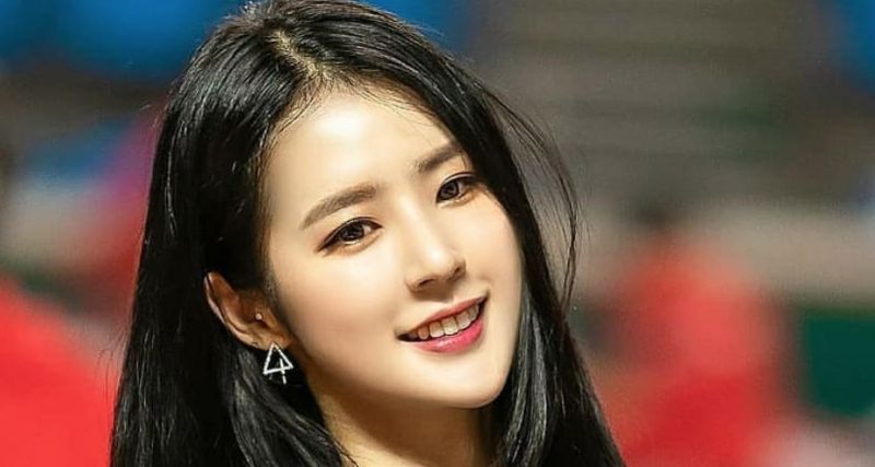 ▲韓職啦啦隊女神朴騏良(圖/取自朴騏良IG)