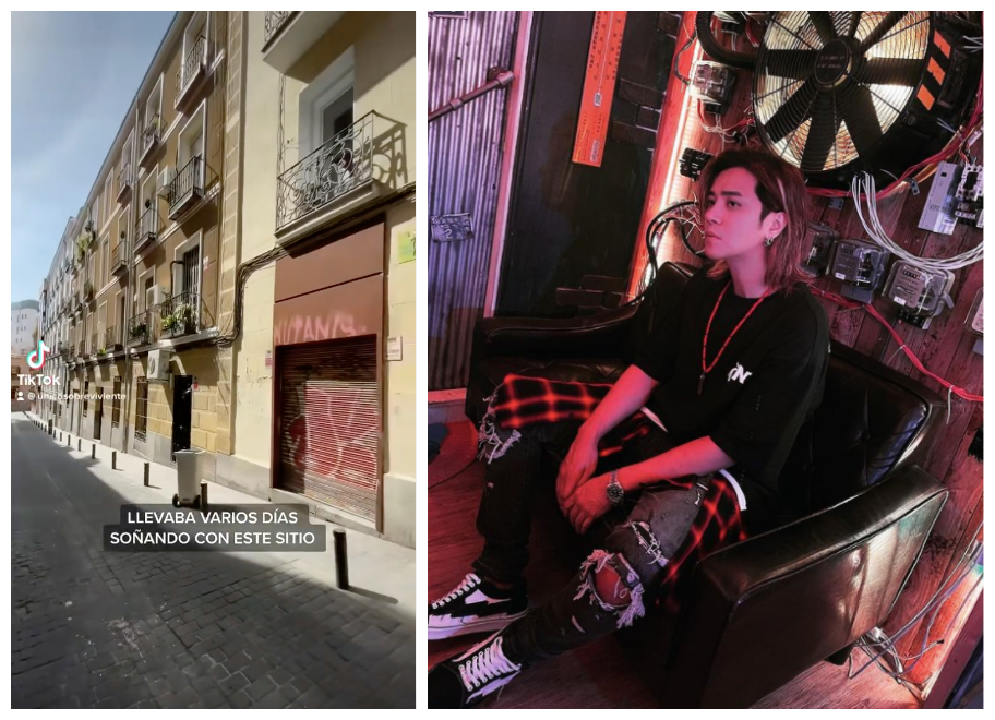 ▲西班牙網友自稱是時空旅人，在IG曬出影片，羅志祥（右圖）嘗試聯繫對方竟然獲得回覆。（圖／翻攝羅志祥IG、翻攝Único sobreviviente IG）