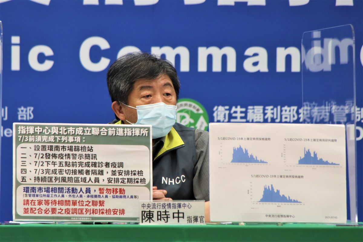 ▲中央流行疫情指揮中心指揮官陳時中。（圖／指揮中心提供） 