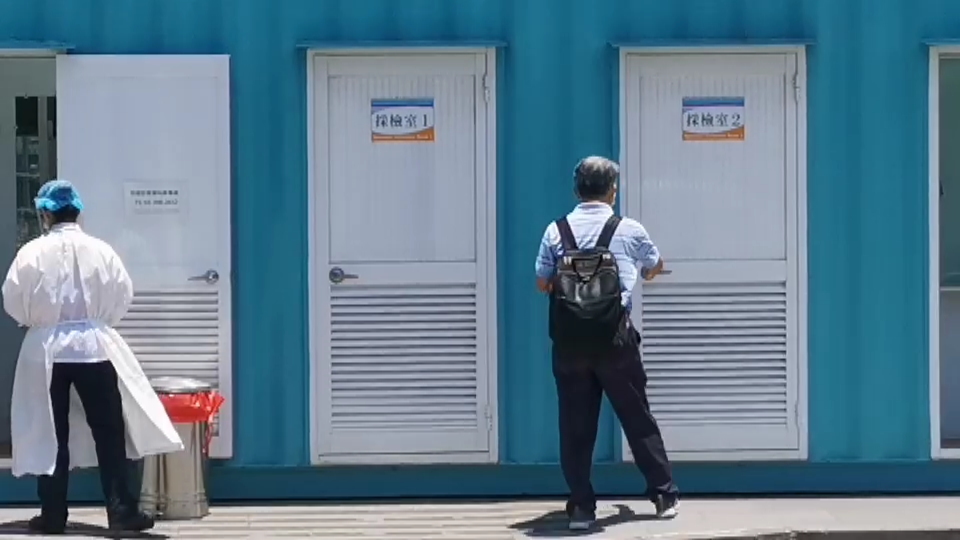 ▲桃園機場於一、二期航廈各設置了5間採檢室提供入境旅客採檢。（圖／記者李春台攝，2021.07.02）