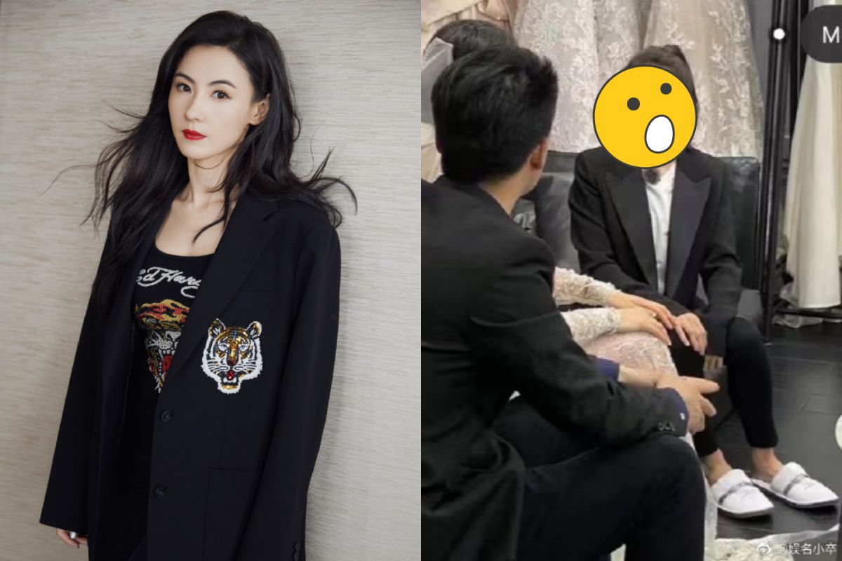 ▲張柏芝41歲零修圖真面目曝光。（圖／張柏芝、娛名小卒微博）