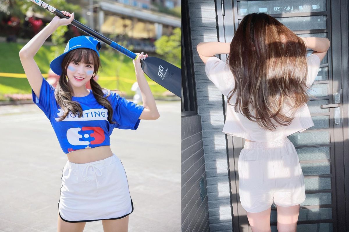 ▲孟潔曬出背影照，一轉身網友瞬間歪樓。（圖／孟潔IG）