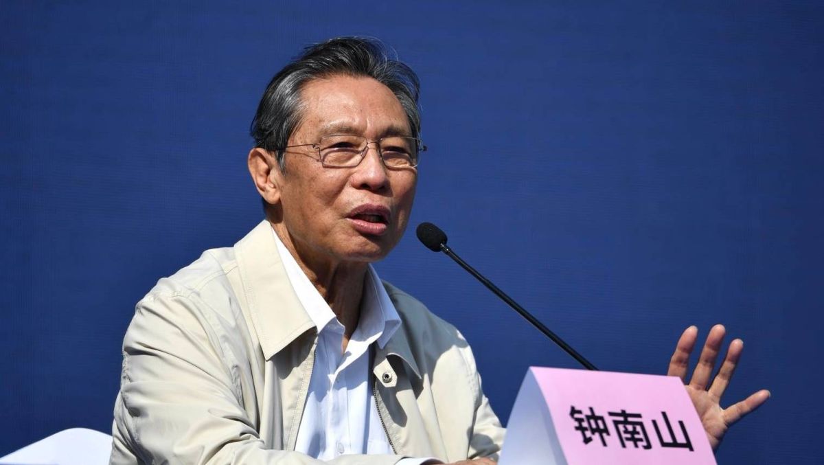 ▲中國防疫專家鍾南山今天表示，為遏止疫情而層層加碼的行徑不可取，如此將影響經濟發展。（圖／翻攝自廣州日報）