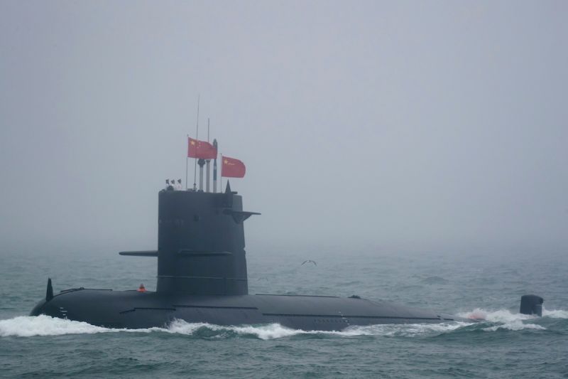 ▲香港《南華早報》報導，中國解放軍認為，台灣東海洋流與溫度的變化，將會影響軍方的潛艇戰部署。（圖／美聯社／達志影像）