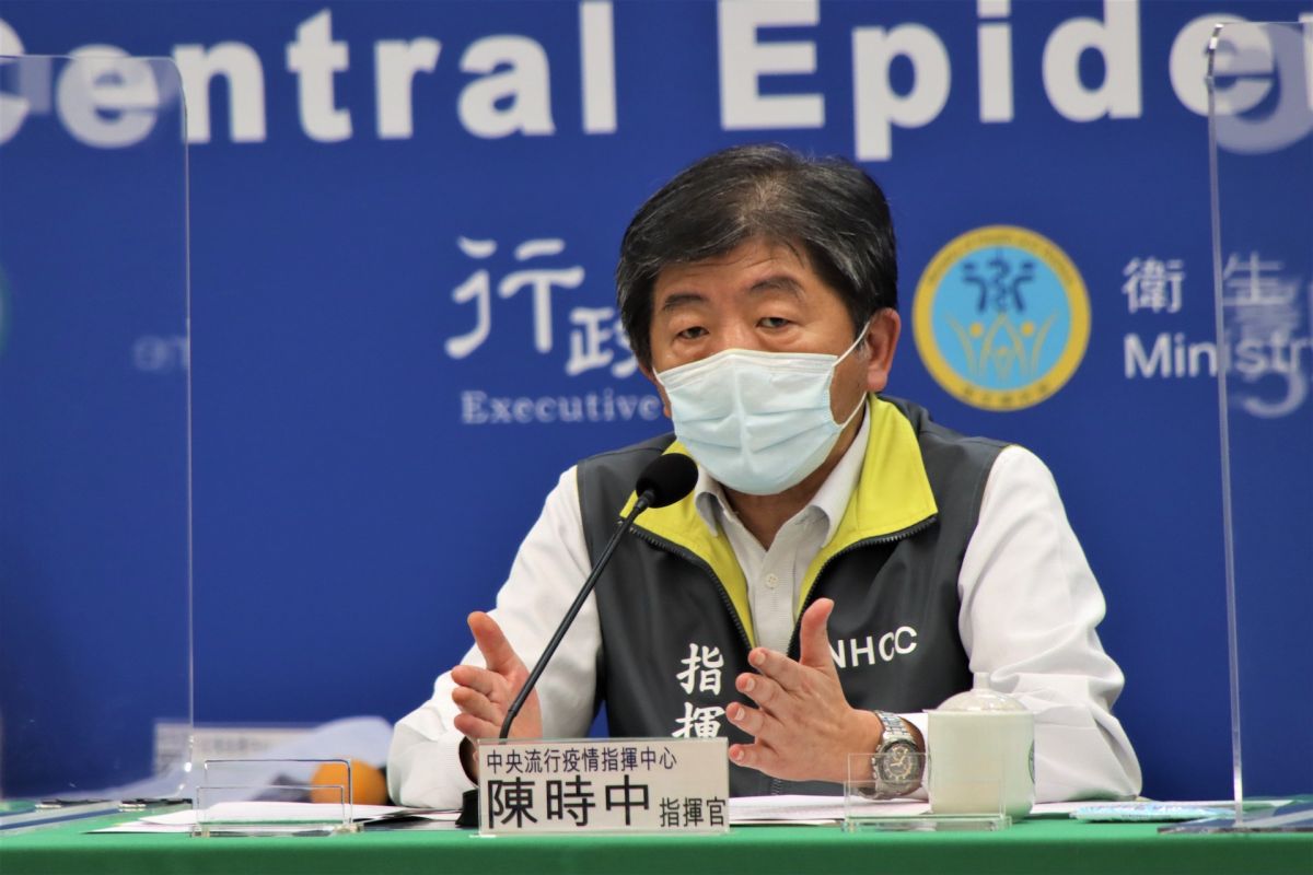 ▲中央流行疫情指揮中心指揮官陳時中。（圖／指揮中心提供）