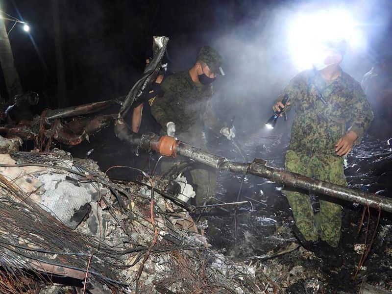 菲律賓軍機事故釀52死　現場保安防好戰分子破壞
