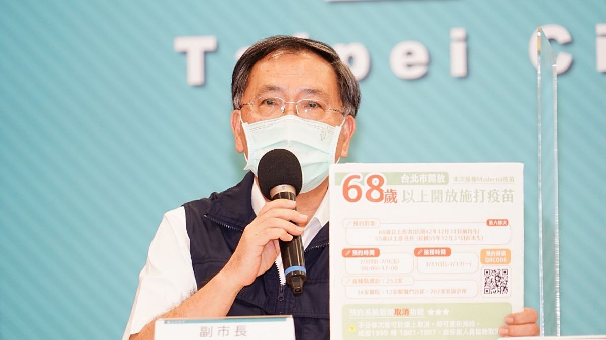 ▲針對立委林昶佐表示他向中央爭取的疫苗配發，萬華分到最少，台北市副市長蔡炳坤表示「建議林委員先把相關事情弄清楚，才不會造成萬華地區的民眾誤會。」（圖／台北市政府提供）