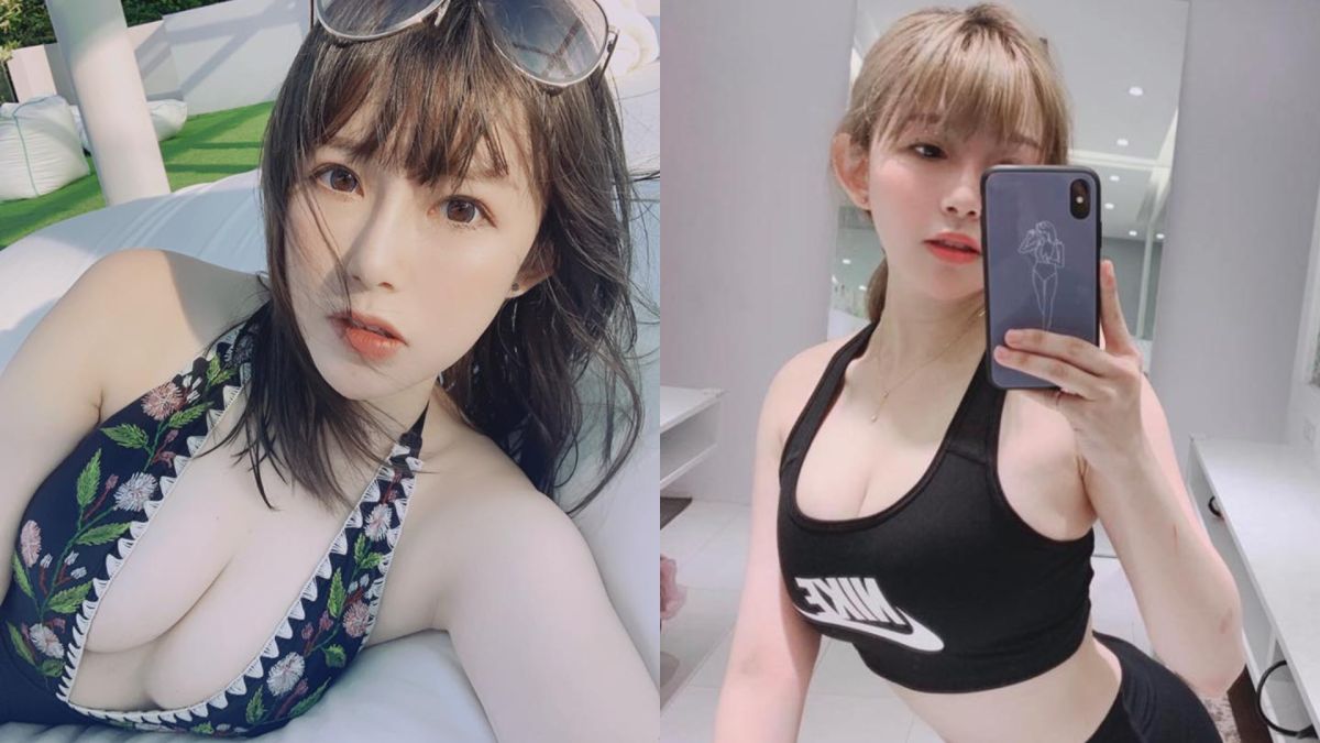 ▲阿樂有女神外貌卻沒有包袱，反差萌深受粉絲喜愛。（圖／阿樂臉書）