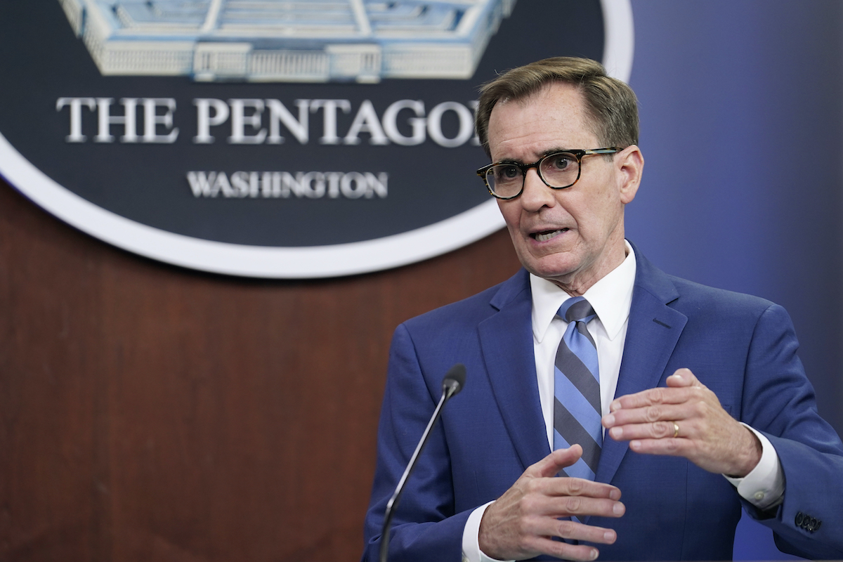 ▲美國國防部表示，美方對台政策沒有改變，不願見到台灣局勢片面改變，並確保台灣能夠自我防衛。（圖／美聯社／達志影像）