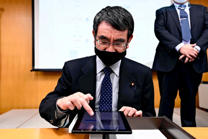 誰來接班日本首相 共同社民調河野太郎31.9%居冠