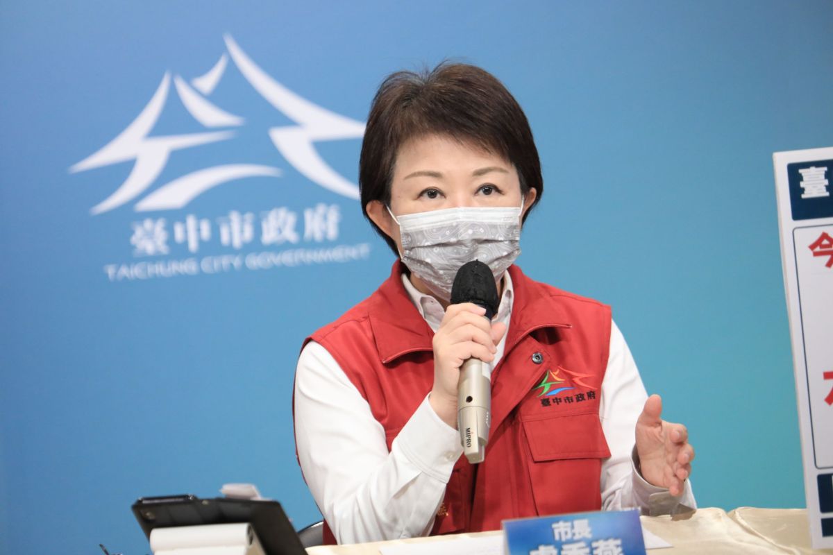 ▲7月12日是否解封，市長盧秀燕說，台中將與中央的方向與步調一致，不會逆向而行，將漸進式解封(圖／市政府提供2021.7.7)