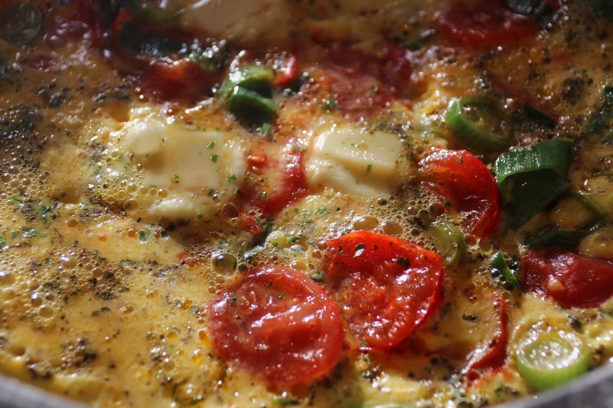 ▲番茄炒蛋若要炒得好吃，就要先將番茄去皮。（示意圖／翻攝自pixabay）
