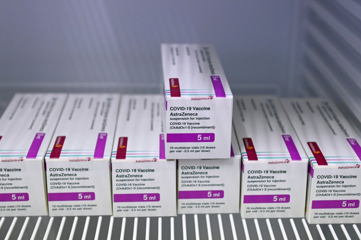 ▲英國藥廠阿斯特捷利康公司表示，已增加對泰國的疫苗供給，上月供應了1050萬劑疫苗。示意圖。（圖／美聯社／達志影像）