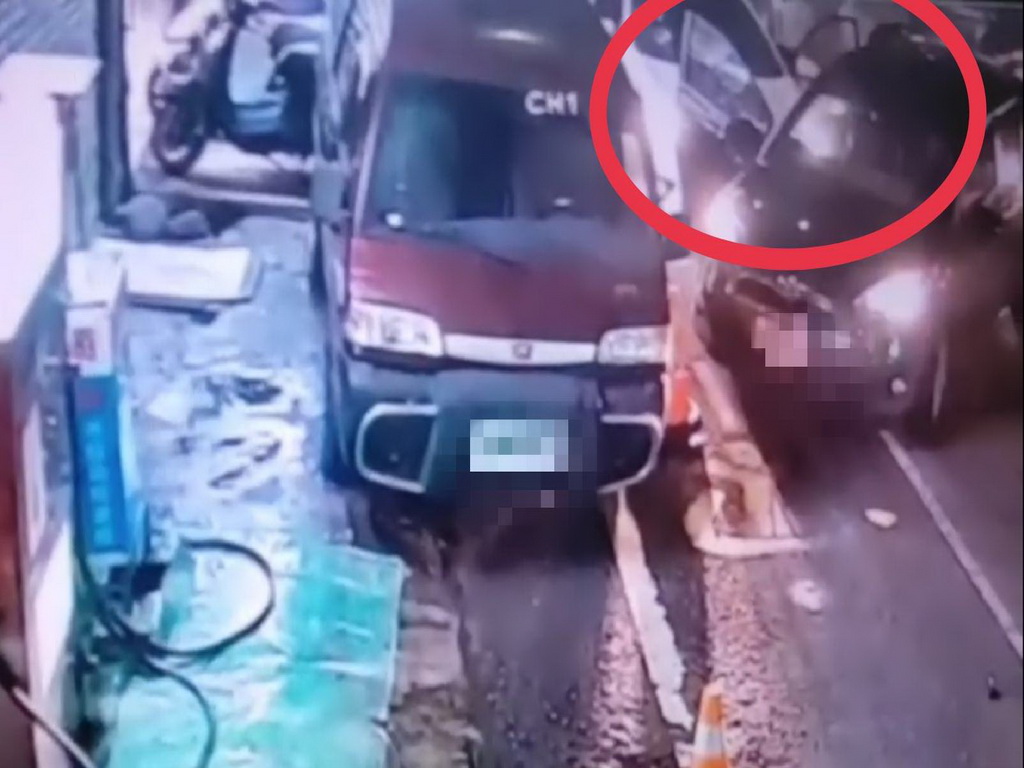 ▲因車輛租賃糾紛，涉案人將車輛毀損後並強行將其帶走(圖／警方提供2021.7.8)