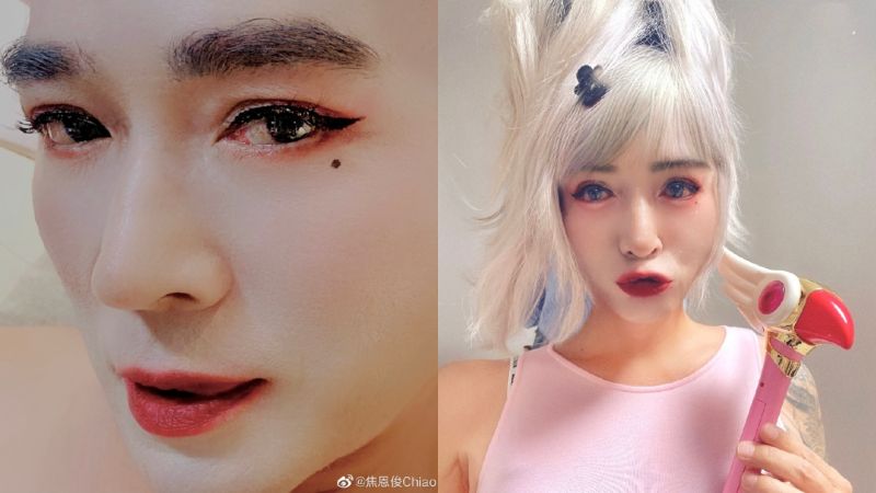古裝男神女裝照瘋傳 粉絲驚「直男形象徹底幻滅」
