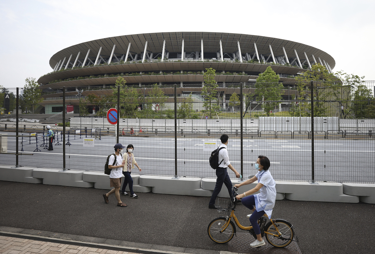 ▲消息人士告訴路透社，東京奧運贊助商不滿籌備單位等到「最後關頭」才拍板的決策模式，以及是否同意觀眾入場遲未定案，紛紛取消或縮減與東京奧運有關的展攤及宣傳活動。（圖／美聯社／達志影像）