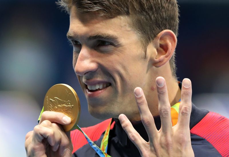 ▲美國泳將「飛魚」菲爾普斯(Michael Phelps)。（圖／美聯社／達志影像）