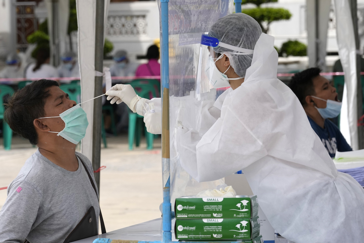 ▲泰國11月起迎接國際觀光客，完整接種疫苗的台灣旅客可以在曼谷等地的17個泰國政府指定沙盒區域內移動不須隔離。（圖／美聯社／達志影像）