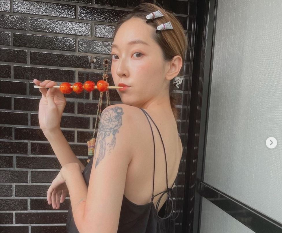 ▲翁馨儀與張菲兒子張少懷育有可愛兒女。（圖／翻攝翁馨儀IG）