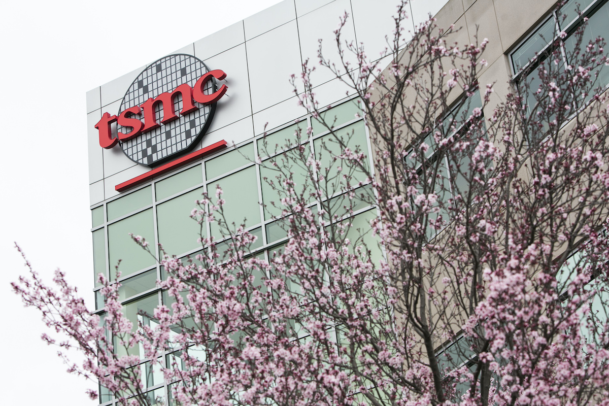 ▲《電子時報》報導，美國政府施壓台積電取消在中國南京的擴廠計畫。（圖／美聯社／達志影像）