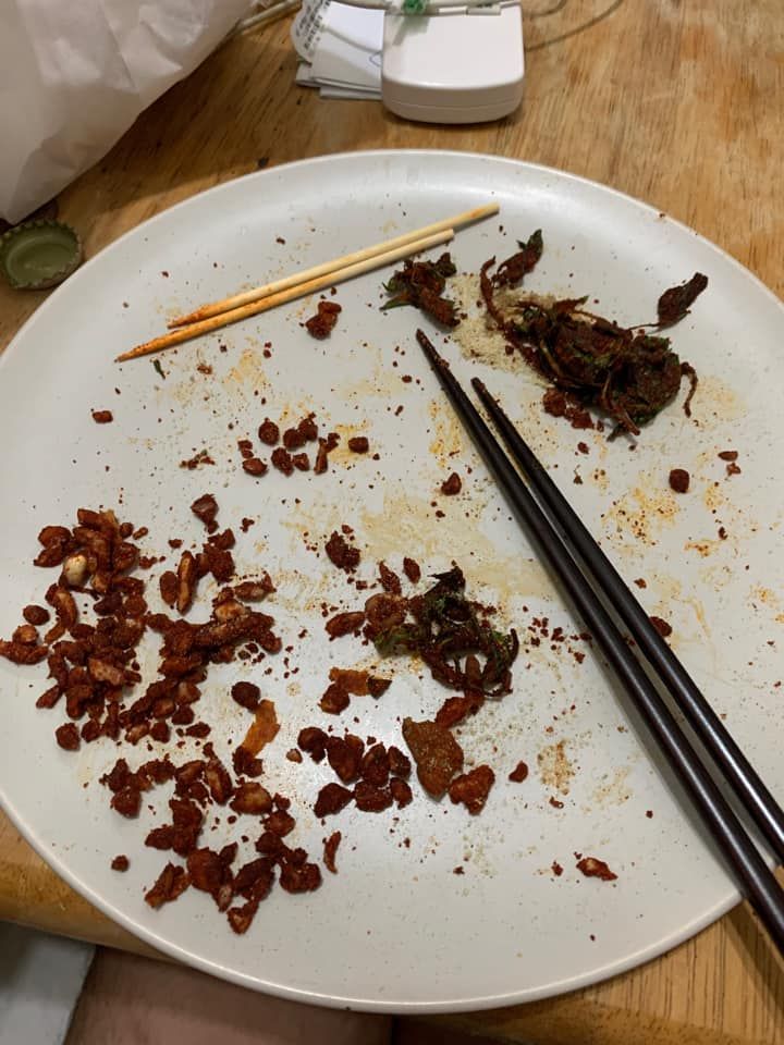 ▲原PO在底下附上完食照,表達自己沒浪費食物。(圖/翻攝自《爆廢公社》