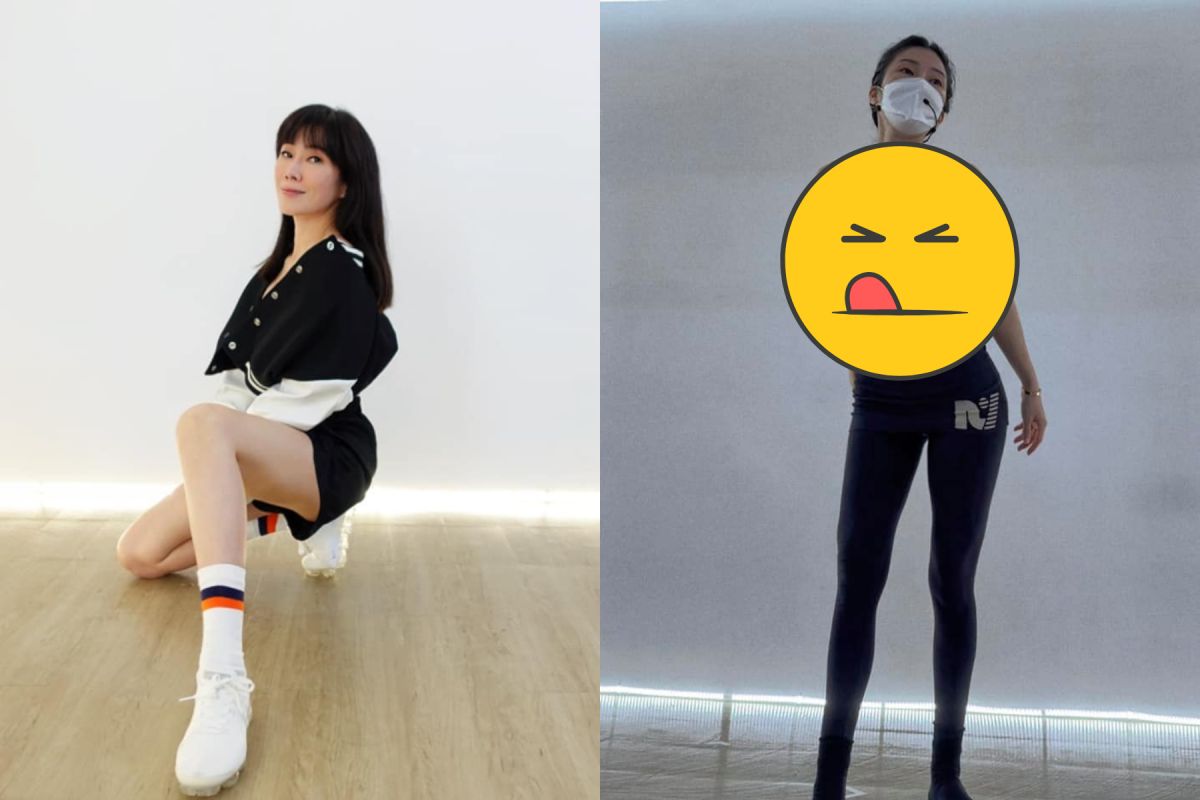 ▲Kimiko教課穿太辣，42歲體態引暴動。（圖／Kimiko臉書）