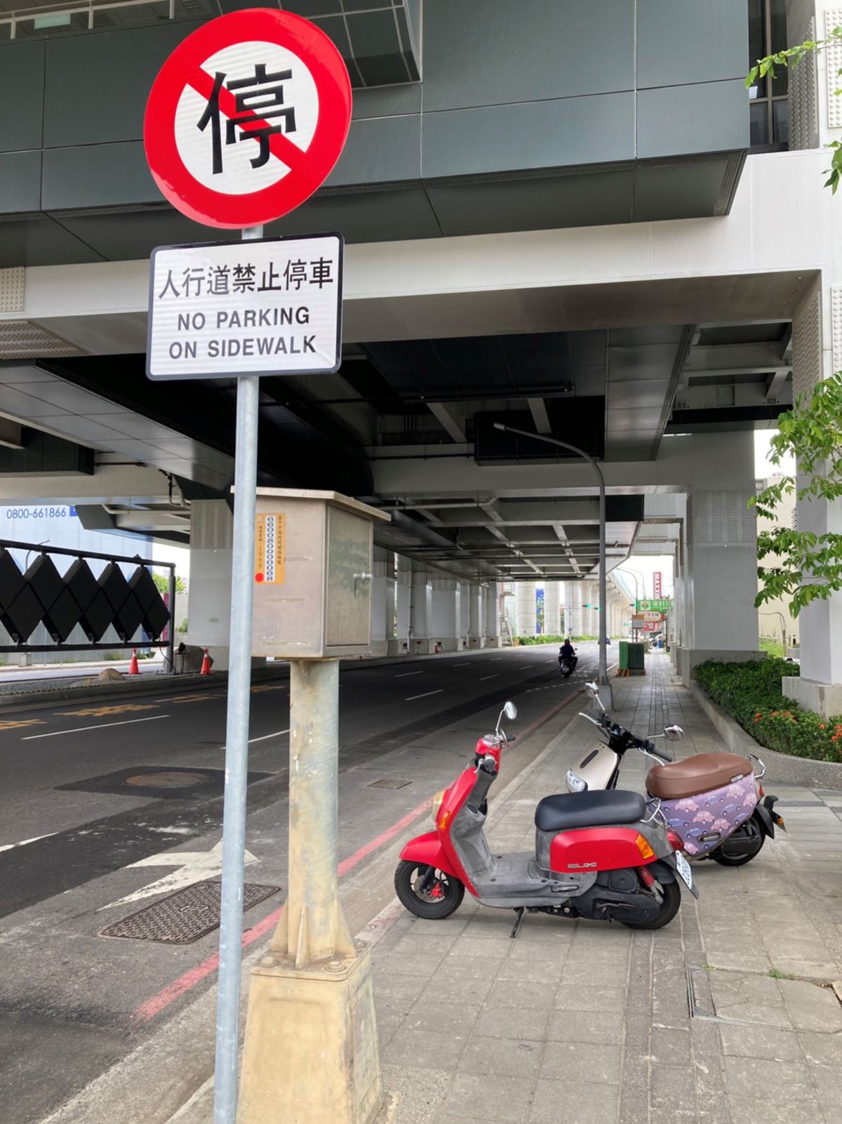 ▲台中捷運綠線沿線18處車站周邊人行空間納入道路範圍，禁止違規停車圖／台中捷運提供2021.7.12)