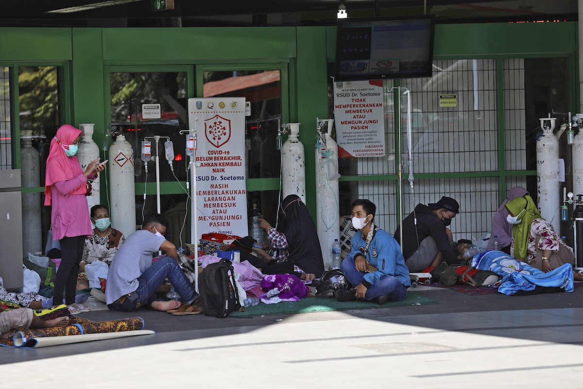 印尼新增逾8000例確診　雅加達病床使用率45%