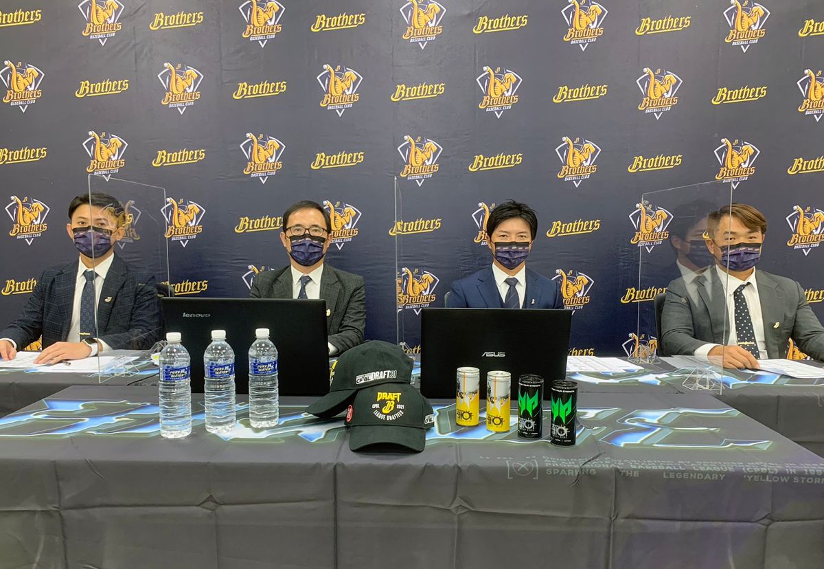 ▲中職中信兄弟選中李家成。（圖／中職提供）