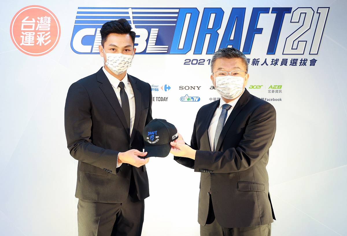 ▲富邦選擇江少慶當狀元。（圖／聯盟提供）