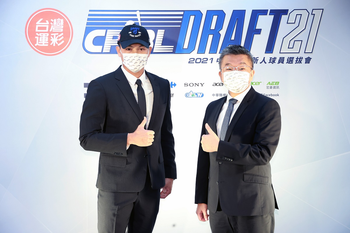 ▲江少慶成為選秀狀元。（圖／聯盟提供）